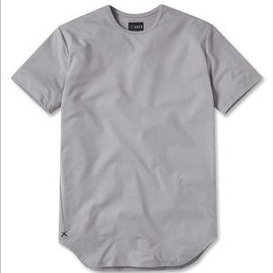 “Cuts Clothing” crew elongated t-shirt